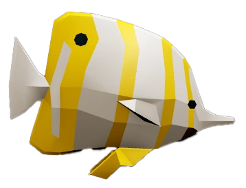 Fishing radar detecting Copperband Butterfly hotspots