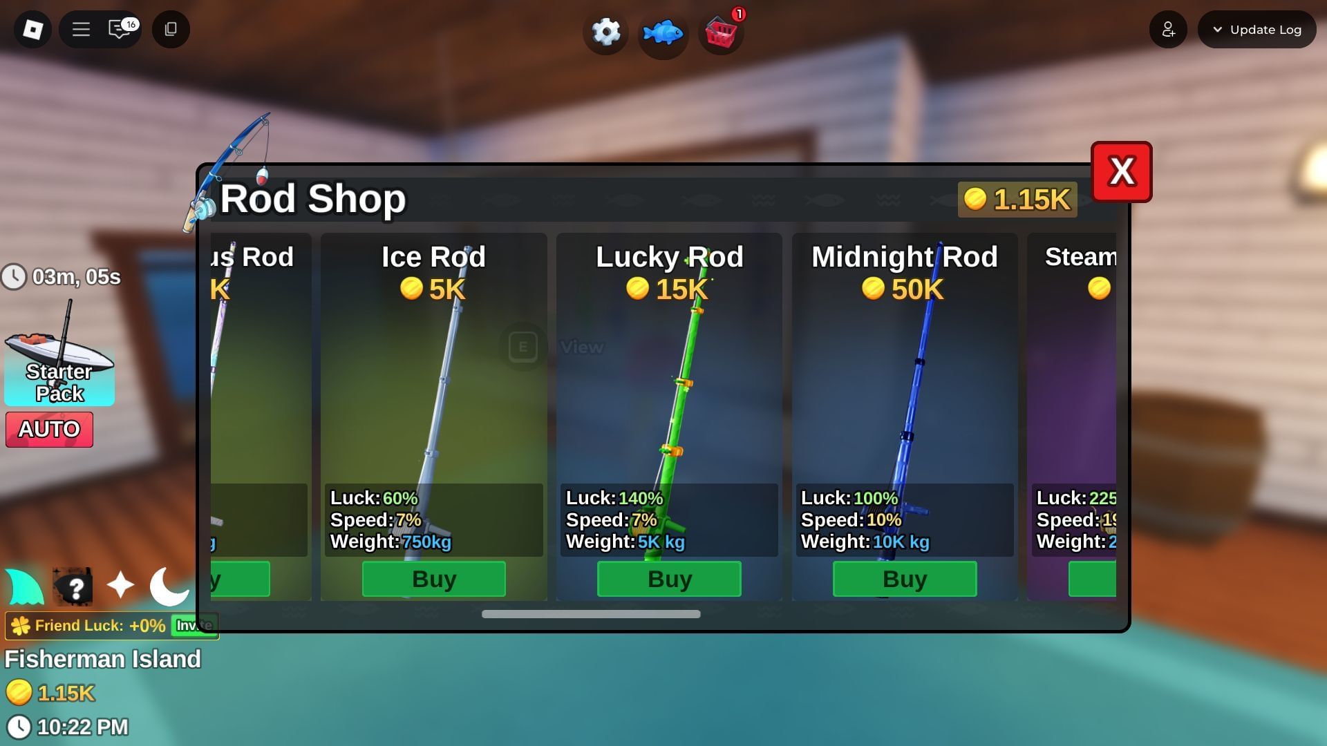 Midnight Rod fishing equipment