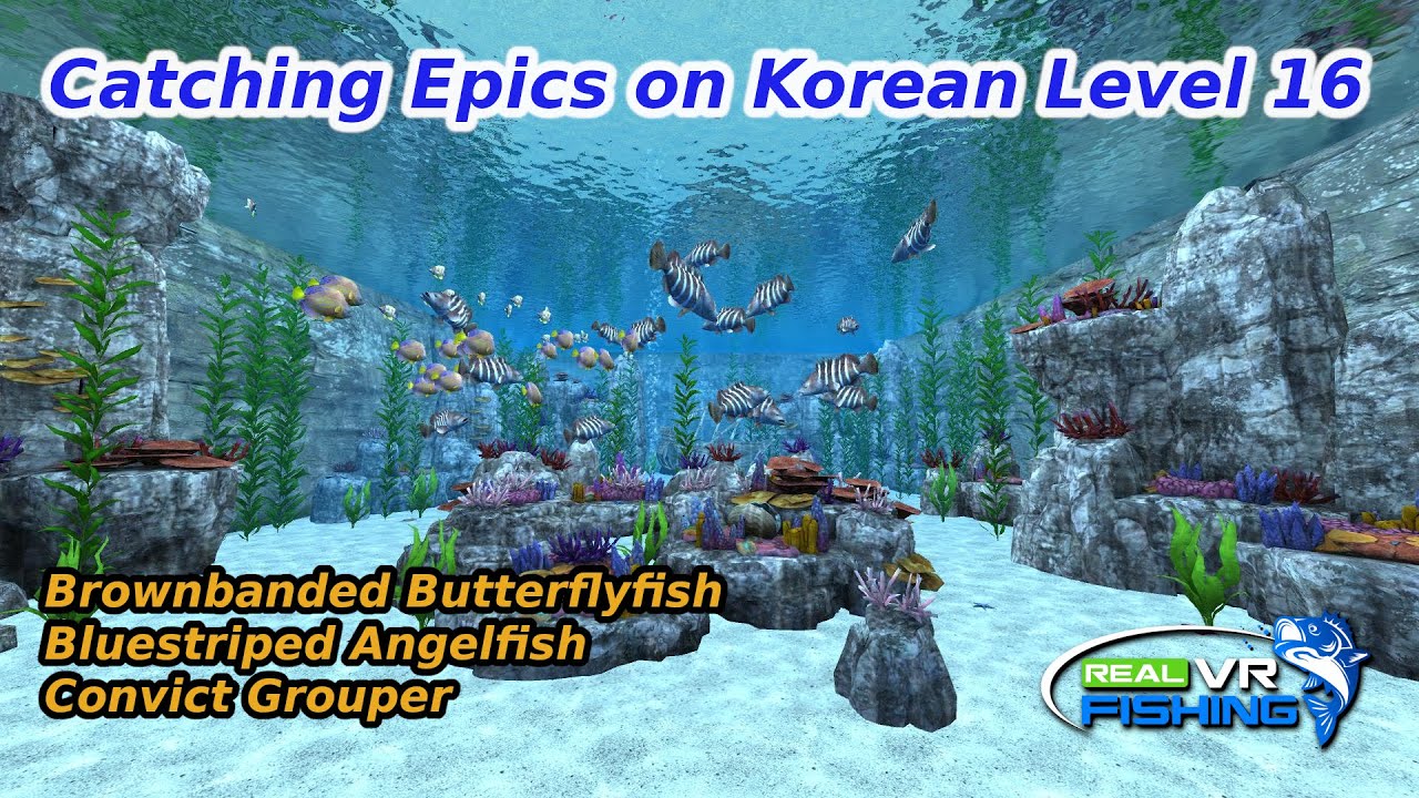 Fish It game interface showing Korean Angelfish catch