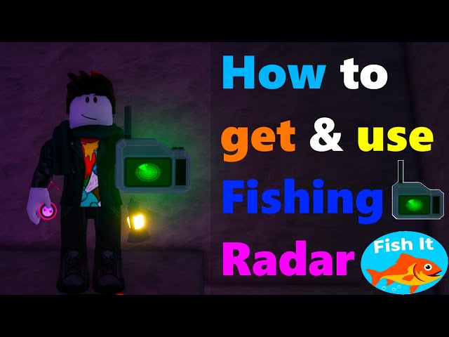 Fish It game showing fishing radar interface