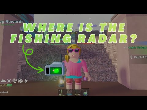 Fish It game fishing radar interface showing boosted spots